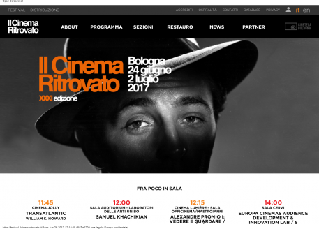 Festival del cinema ritrovato